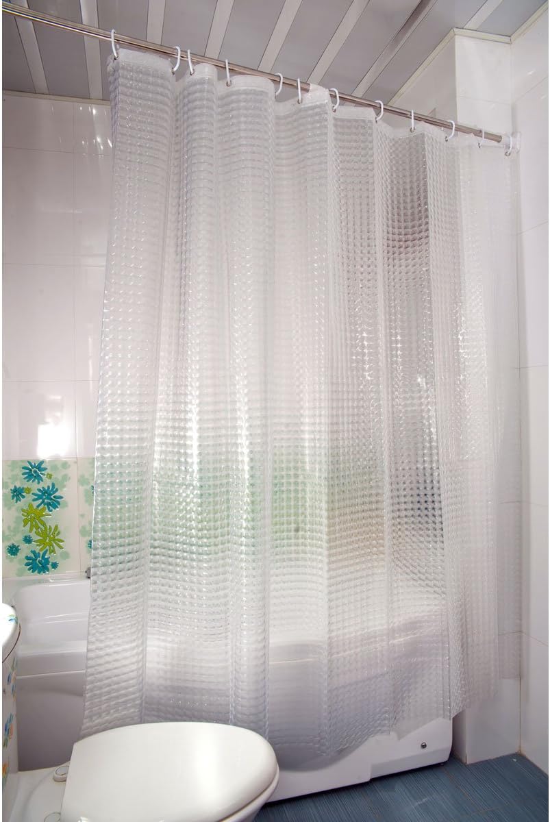 Duschy Shower Curtain 3D Transparent