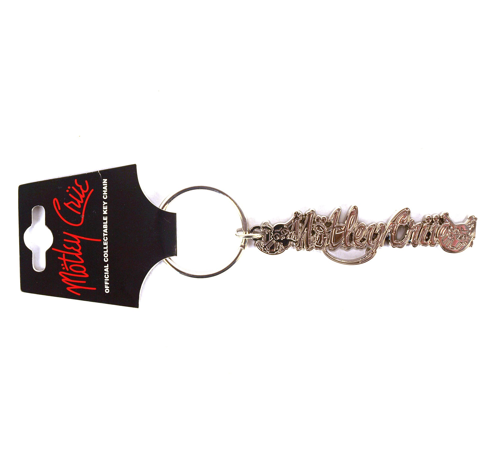 Rock Off - Motley Crue Enamel Keychain Logo