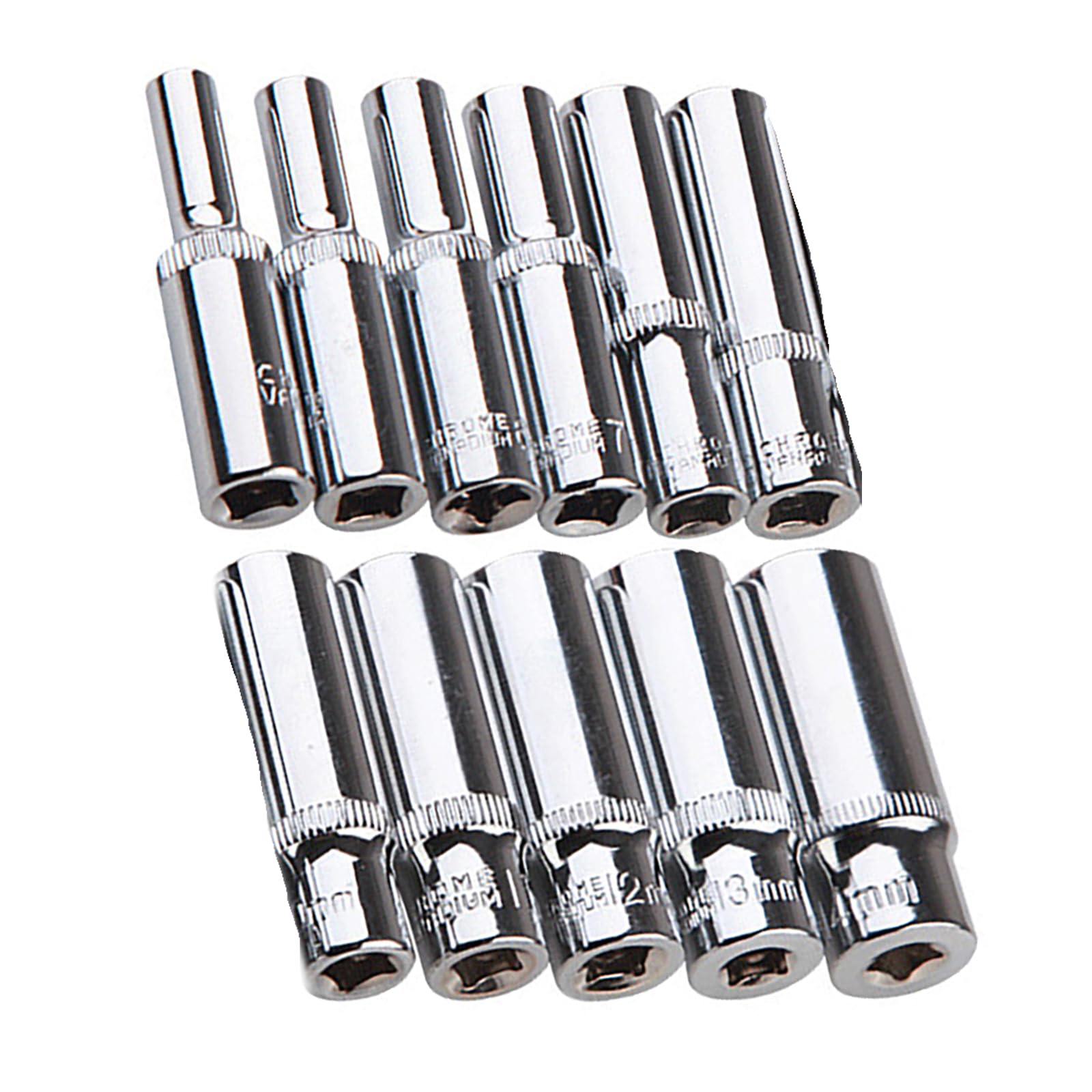 Amazon | YANIYA 11個 1/4インチ 6.35mm ドライブソケットセット 六角