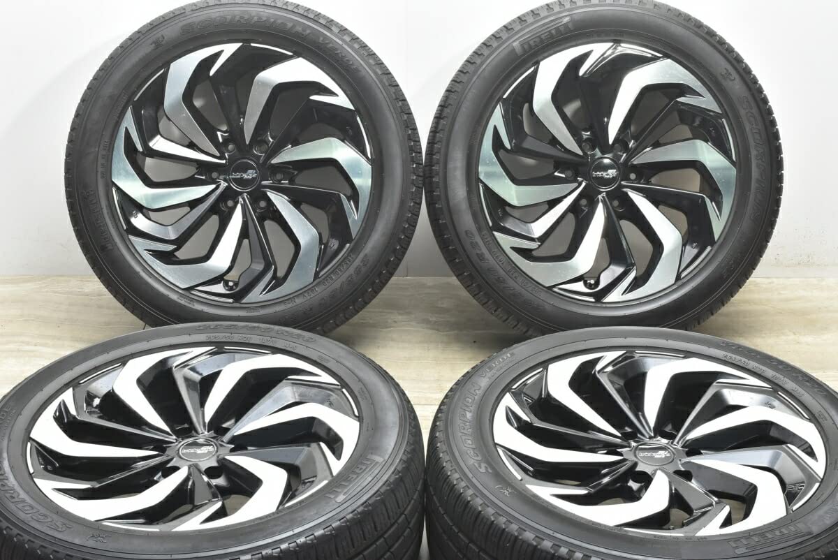 Amazon | 中古 タイヤホイール 4本セット 20インチ 8.5J +25 265/50R20  