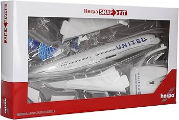 Amazon | herpa wings 1/200 787-9 ユナイテッド航空 新塗装