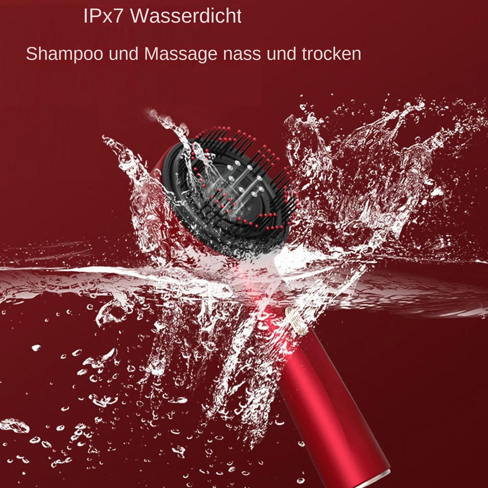 Kopfhautmassagegerät, Haarmassagebürste | Elektrische Haarbürsten für