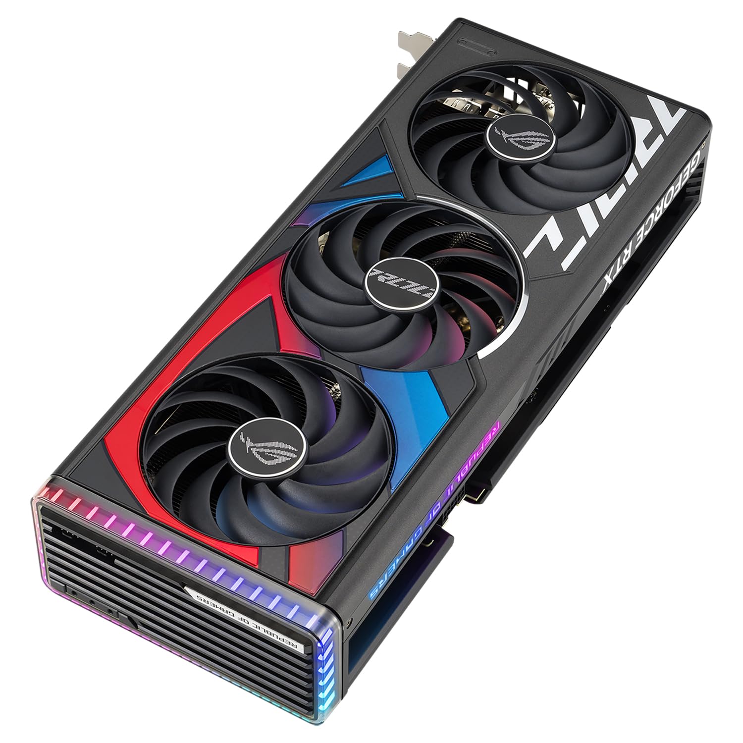 ASUS ROG Strix GeForce RTX 4070 Ti Super OC Edition - Tarjeta gráfica Gaming (PCIe 4.0, 16GB GDDR6X, DLSS 3, HDMI 2.1a, DisplayPort 1.4a, Placa Posterior ventilada, Sensor de Potencia, Aura Sync)