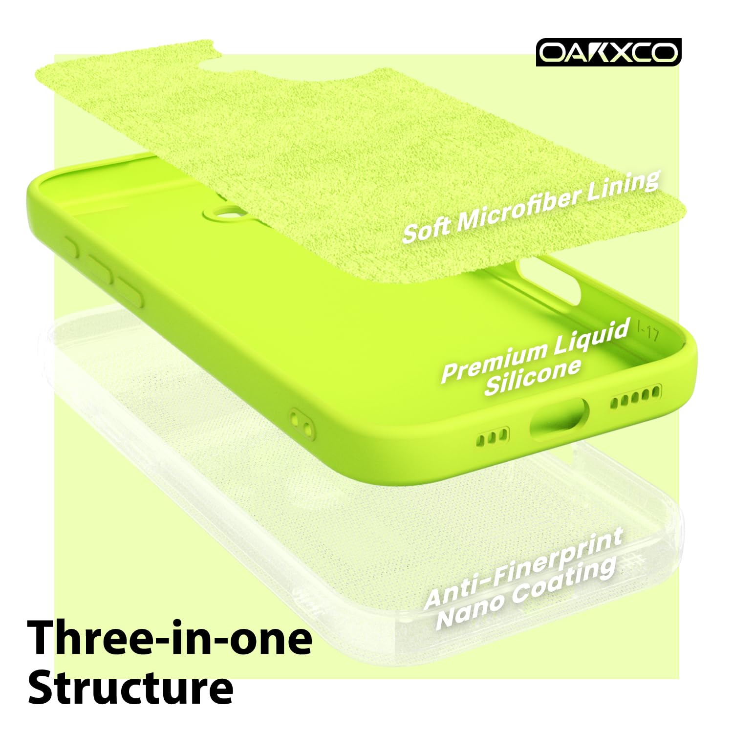 oakxco for iPhone 16 Pro Max Case Liquid Silicone, Soft Rubber Gel Elegant Aesthetic Basic Simple Cover, Cute Thin Slim TPU Matte Solid Color Plain Smooth Case for Women Girl, Light Pink — view 1478