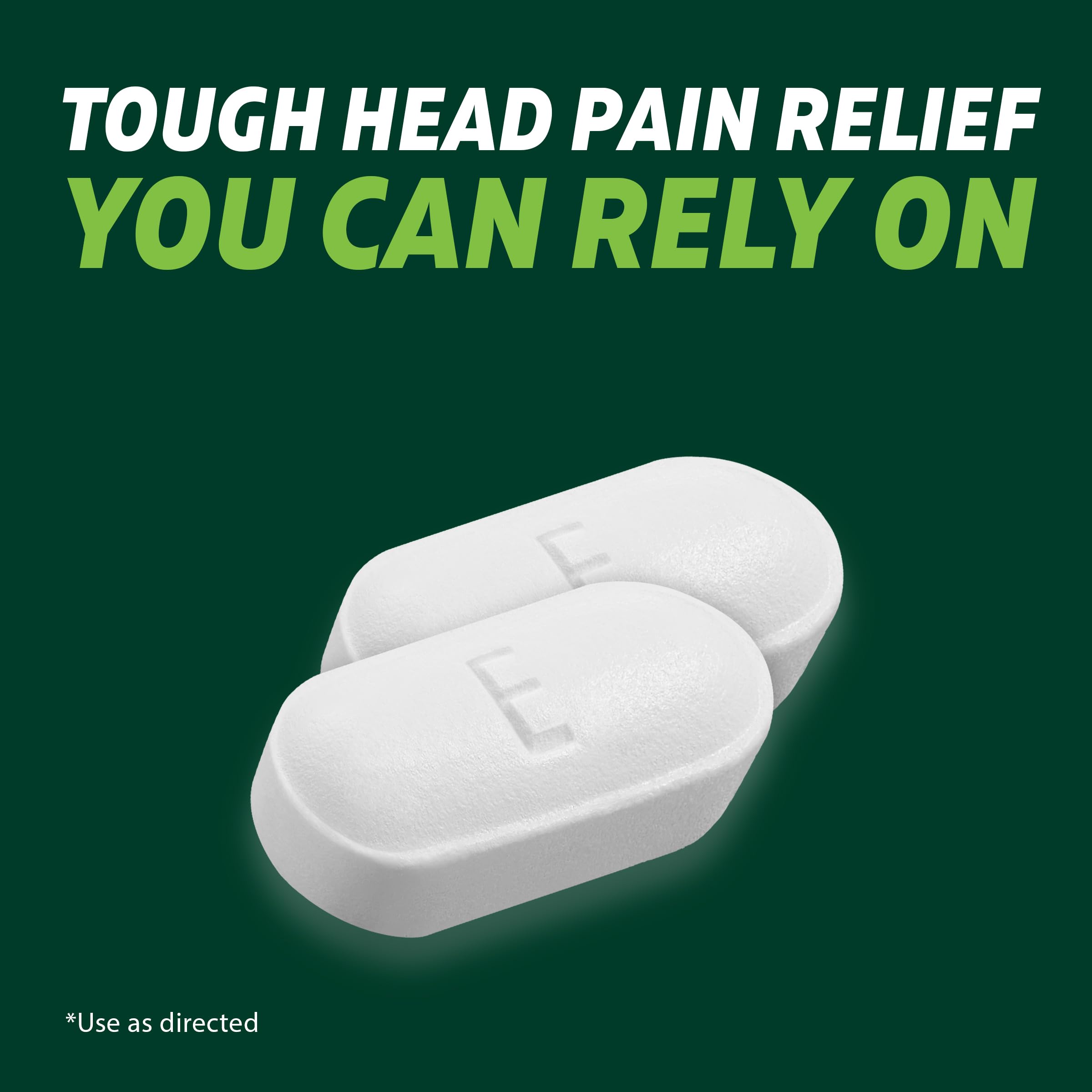 Excedrin Migraine Relief Caplets to Alleviate Migraine Symptoms - 200 Count