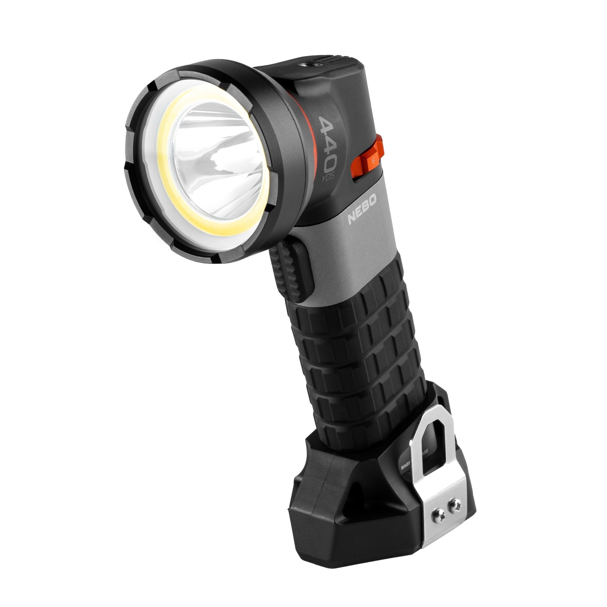 NEBO Luxtreme SL25 Spotlight - Rechargeable Torch with Long 1/4 Mile Beam Distance - Flashlight with USB Charging Cable Included