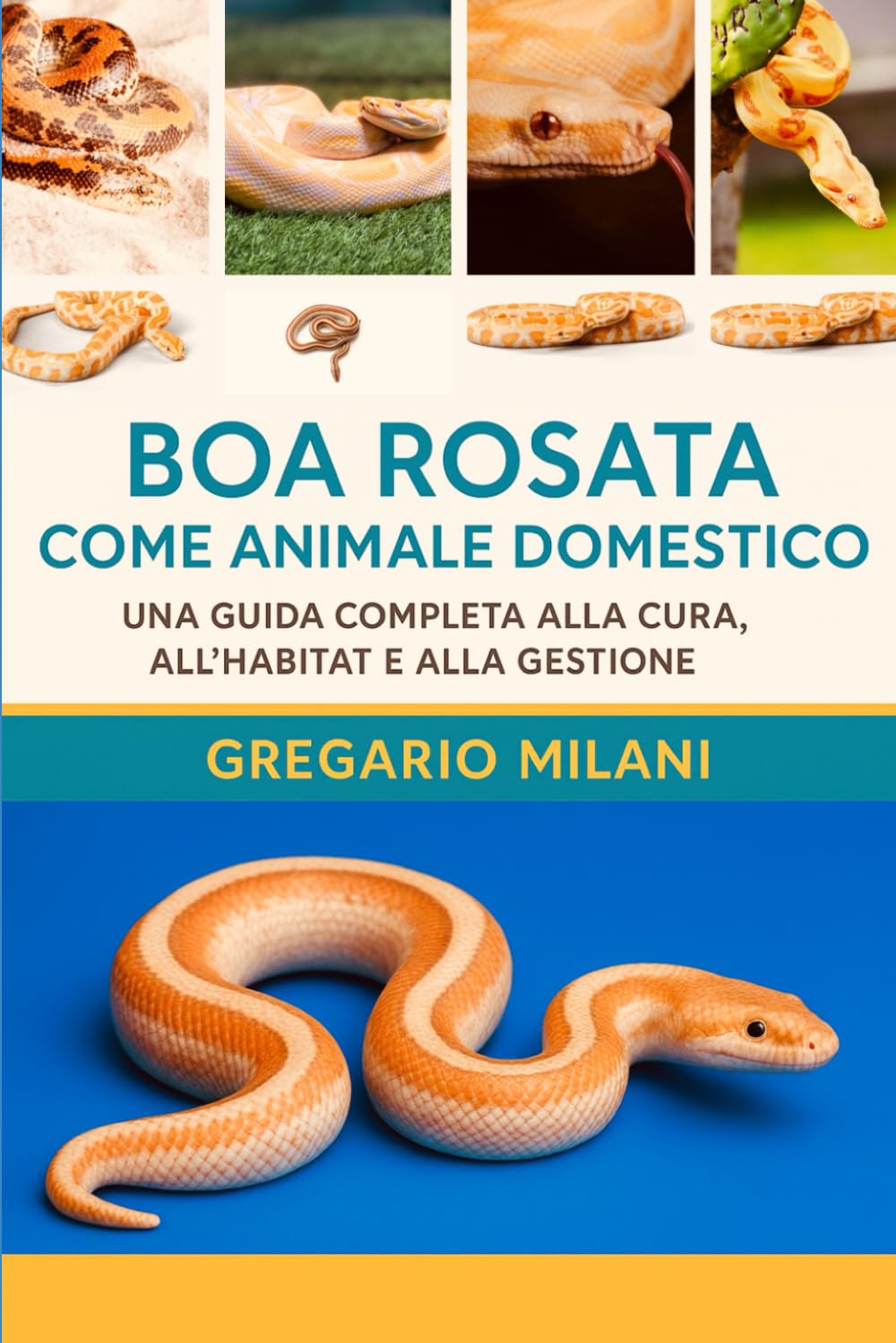 BOA ROSA COME ANIMALI DOMESTICI: UNA GUIDA COMPLETA ALLA CURA, ALL'HABITAT E ALLA GESTIONE