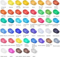 Vista 3 de GOTIDEAL Acrylic Paint Mars Black Tubes(120ml, 4.1 oz) Non Toxic Non Fading,Rich Pigments for Painters, Adults & Kids, Ideal for Canvas Wood Clay