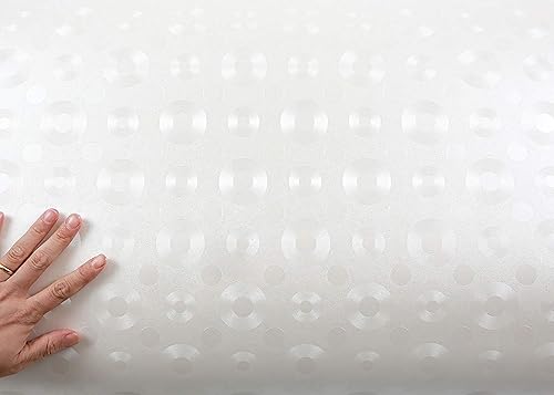 Miniatura 3 de ROSEROSA Papel tapiz autoadhesivo metálico de PVC autoadhesivo para encimera, revestimiento de estante superior de metal redondo (MF5127-14 2.00