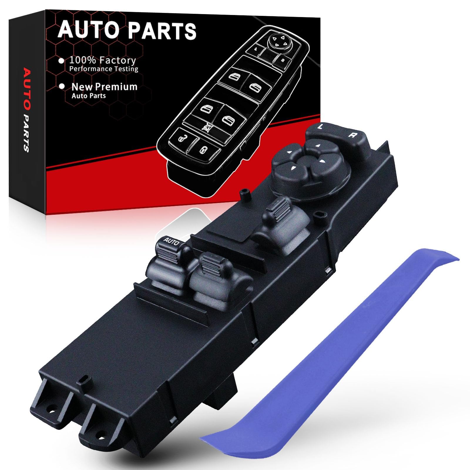 AOTPAT Drive Side Master Power Window Switch Fits for:-Dodge for:-Ram 1500 2002-2008 for:-Ram 2500 for:-Ram 3500 2003-2009 Dakota 2003-2004 OE#