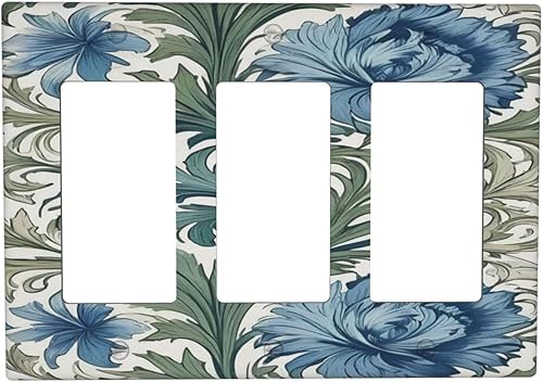 Miniatura 57 de Cubiertas Decorativas de Arte para Interruptores de Luz, Hojas de Otoño, Placa de Pared de Palanca Individual, Cubierta Decorativa de Interruptor,