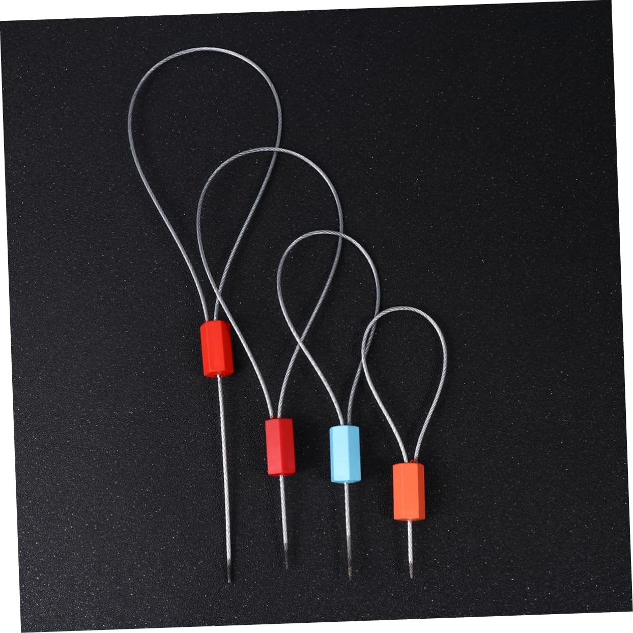 50Pcs Wire Tightening Seals Container Lock for Secure Shipping for Use Random Colors