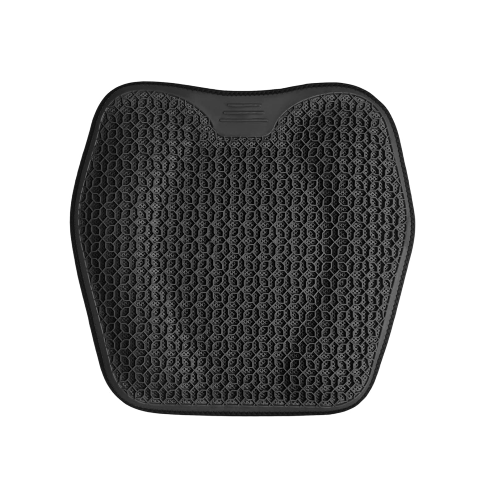 CRFFZ Elasticity Gels Cushions with Ventilated Structure Pattern Not Slip Cooling Gels Seat Pad for Car & Home Use Cell Pad