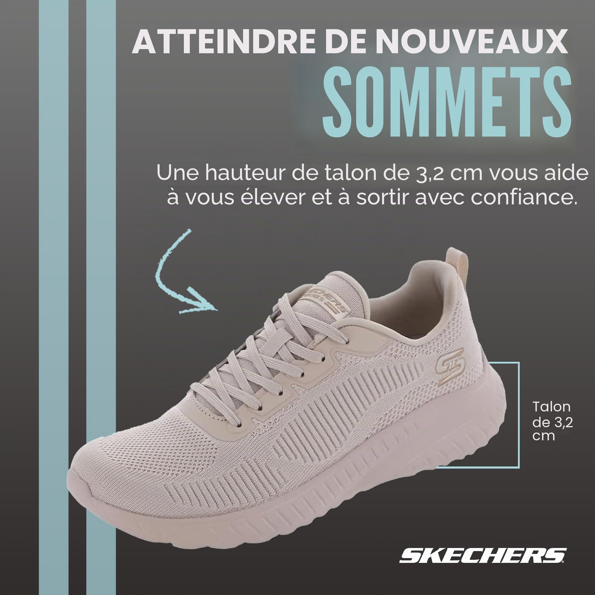 Skechers Bobs Squad Chaos Face Off BasketFemme