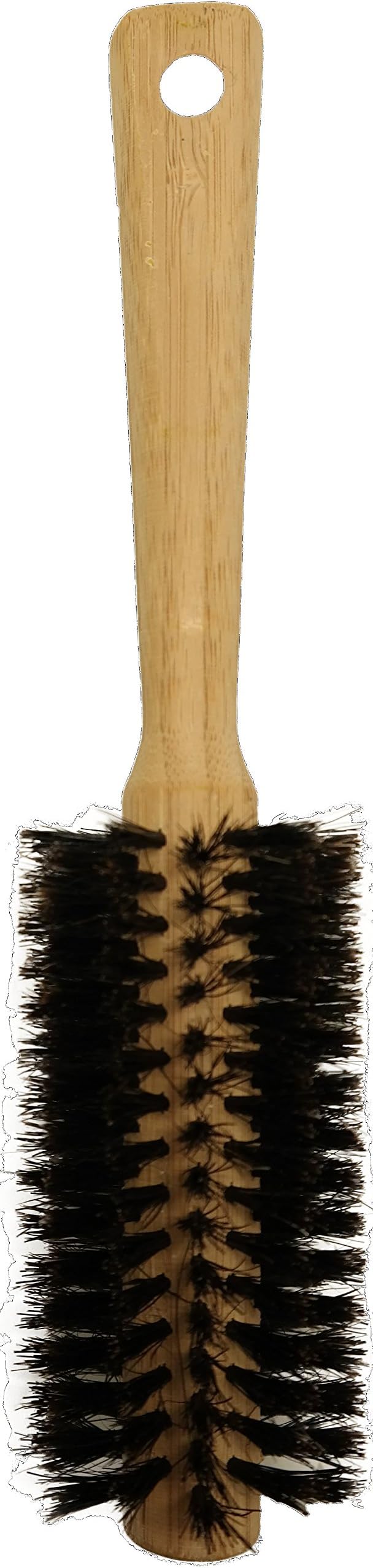 Wenco Suva Round Brush Regular Boar Bristle Bamboo, Pack of 1