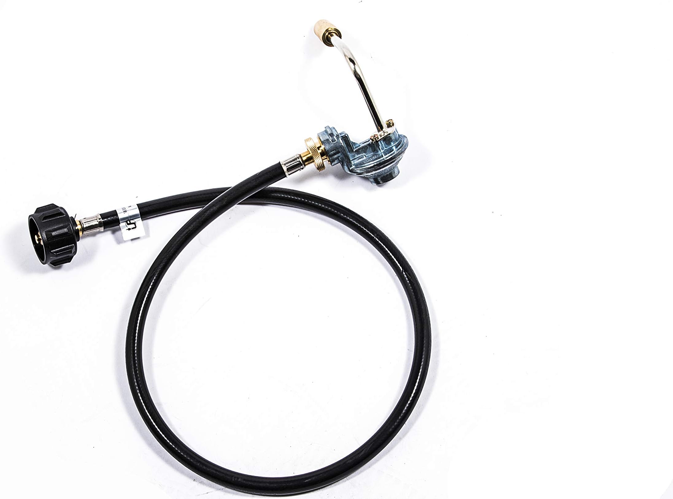 LS'BABQ 3 Feet Propane Adapter Hose 1 lb to 20 lb Converter and Gas Regulator fit for Blackstone 17โ, 22โ, Royal Gourmet, Pit BOSS, Camp Chef, and The Dash Tabletop Griddles