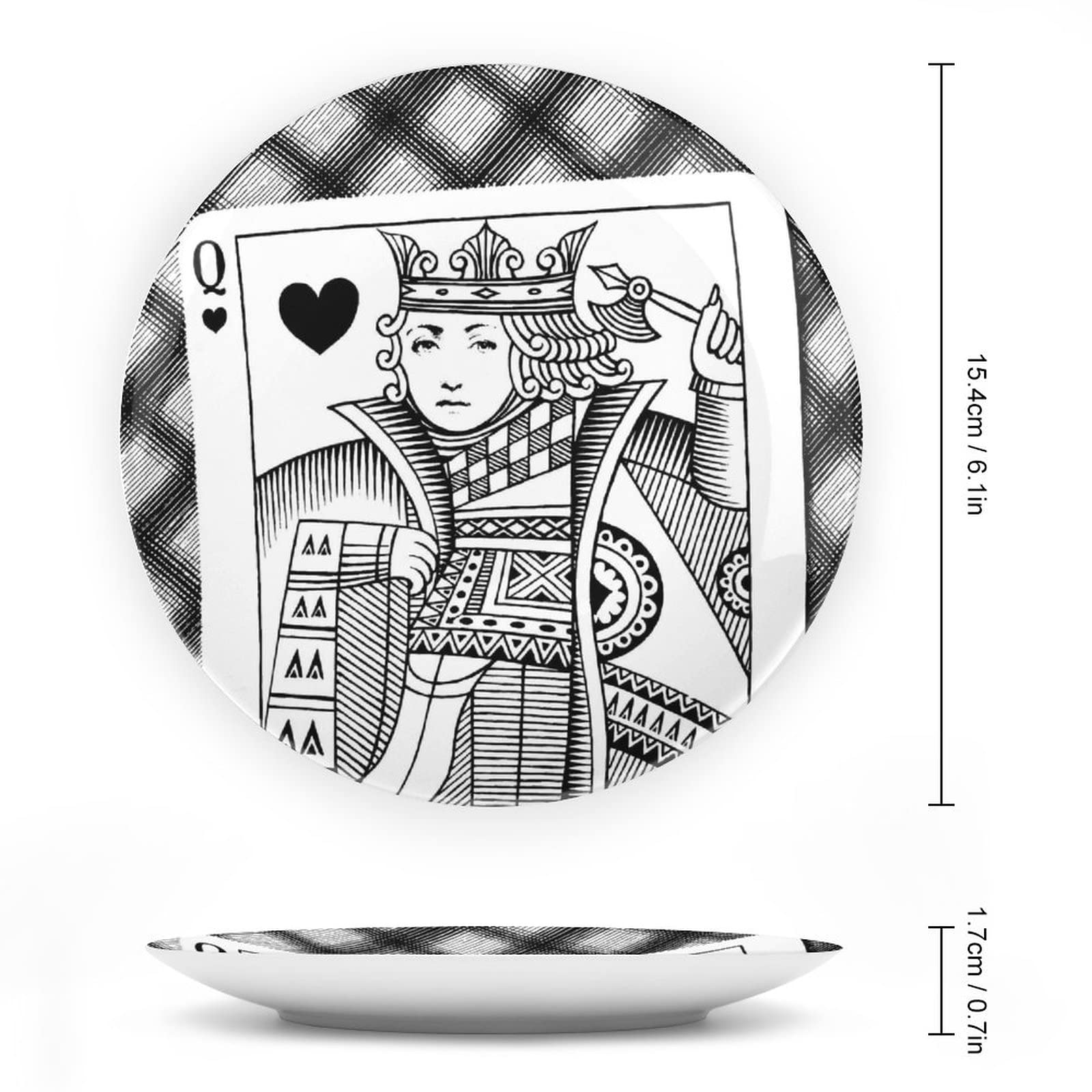 XYTDM Lina Cavalieri Plate, Wall Decorative Plate - Image 2