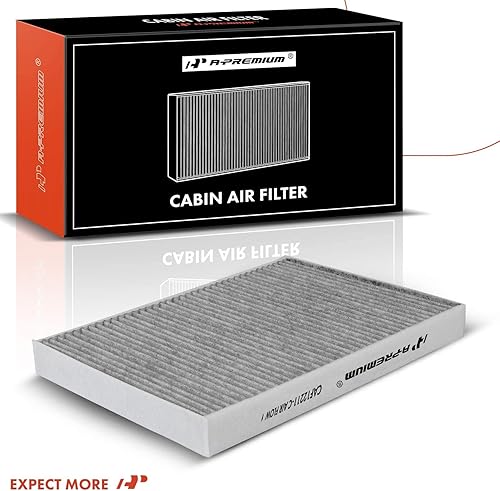 Miniatura 9 de A-Premium Filtro de aire de cabina con carbón activado compatible con Audi A4, A4 Quattro, Q5, Q7, A5 Quattro, A6 Quattro, A6 Allroad, A7 Sportback,