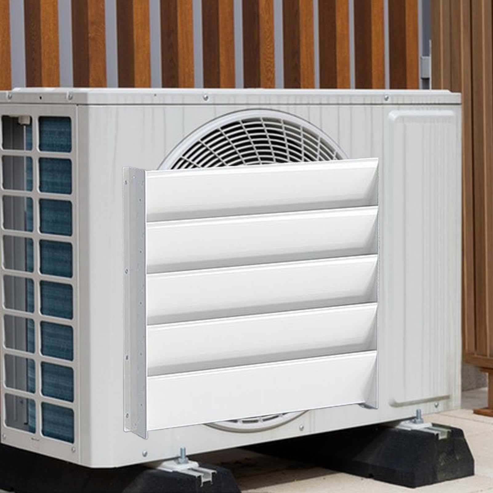 Deflettore Aria Condizionato Griglia Soffiante Unità Esterna | Copertura Guide per Bocchette Ventilazione a Soffitto Pavimento Finestra Tutti I Tipi Di Prese D'aria