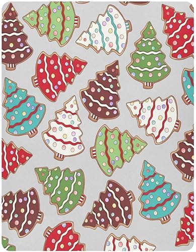 Miniatura 2 de Fitted Crib Sheet for Boys & Girls Christmas Tree Soft Breathable Unisex Baby Sheets for Standard Crib and Toddler Mattresses 39 x 27 in