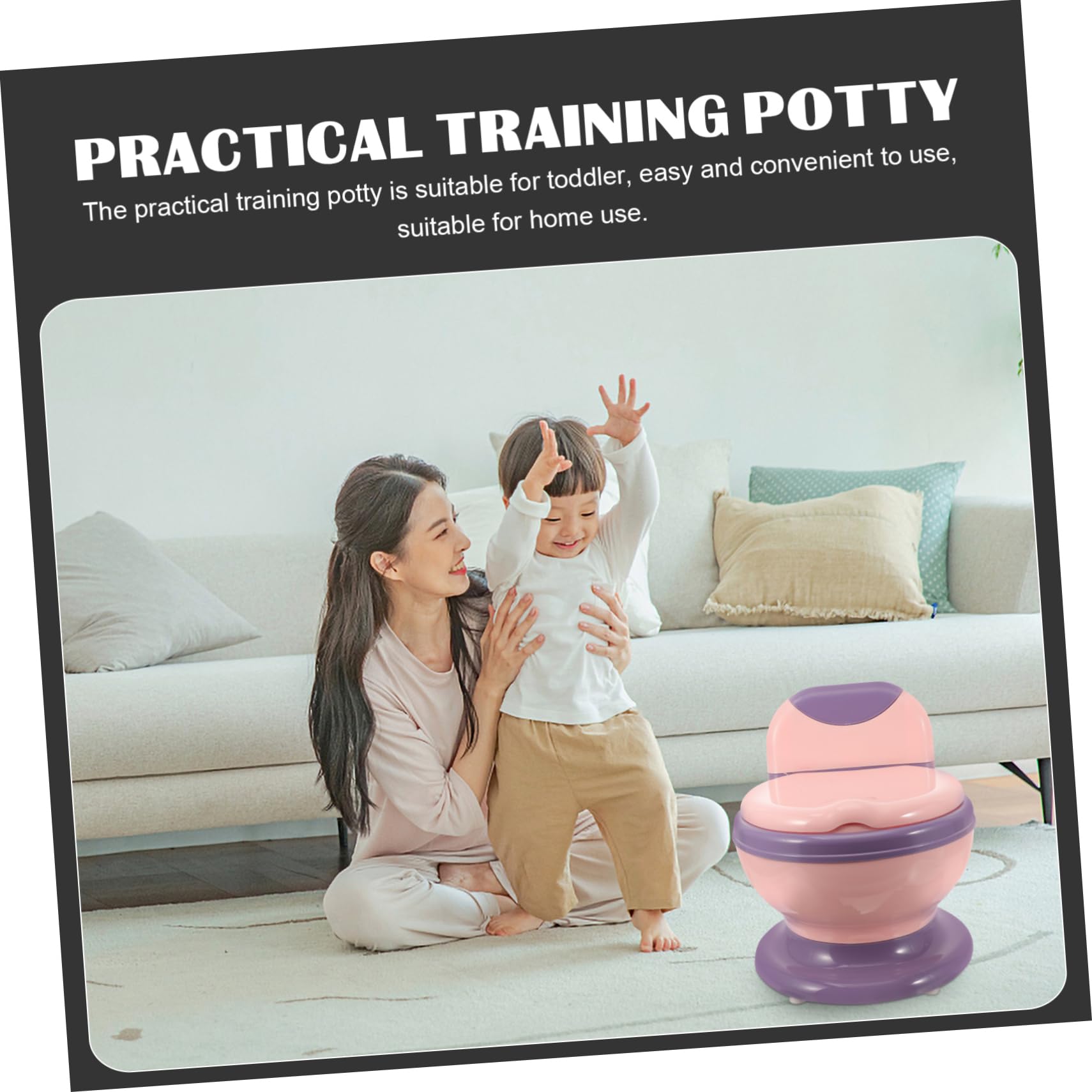 Vasino Per Bambini Vasino Per Laddestramento Dei Più Piccoli Design Realistico Per Bambini E Bambine Facile Da Usare Portatile