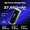 Patrocinado Patrocinado Estás viendo este anuncio según la relevancia del producto a tu consulta. Deja comentarios sobre el anuncio EF ECOFLOW Rapid Pro X Banco de energía, 27650mAh 4 partes con salida de 300W, cargador portátil con cable integrado de 140W, para MacBook, iPhone, laptops y más 5