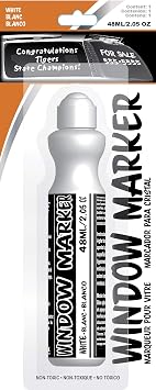 Chroma 000141 White Window Markerz - 2.05 oz.