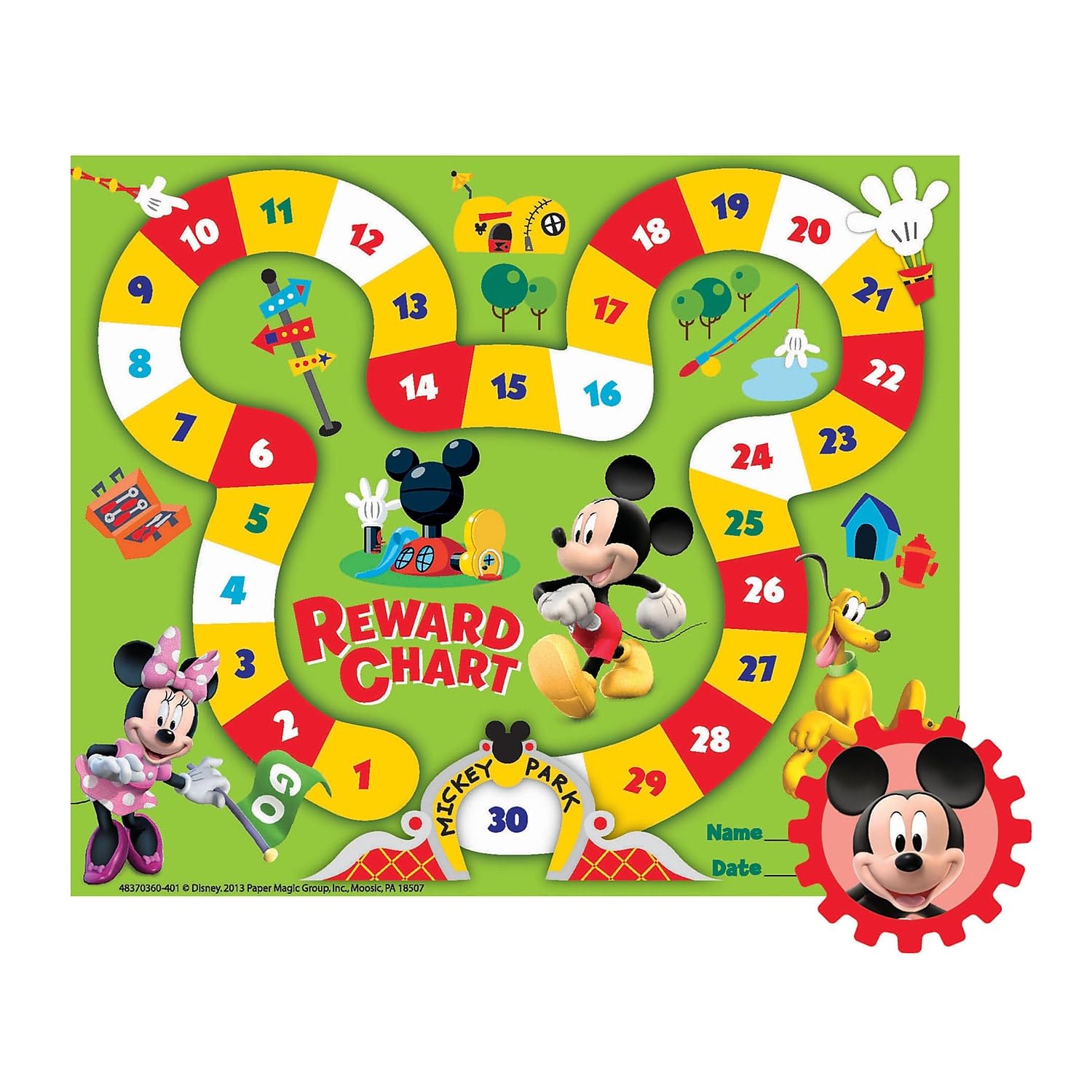 Amazon.com: Eureka Disney Mickey Mouse Clubhouse Mini Student Sticker Reward Charts for School or Home, 5 amazon-com-eureka-disney-mickey-mouse-clubhouse-mini-student-sticker-reward-charts-for-school-or-home-5-x-6-36-charts-and-700-stickers-office-products