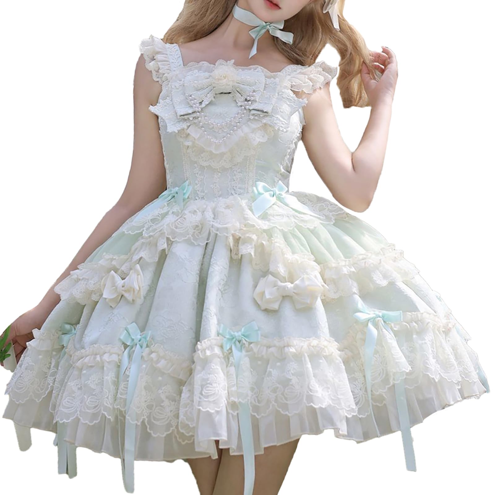 桜*様 韓嬢♡花嫁JSK lolita ロリータ ロリィタ Amazon.co.jp: [MODKOKU] ロリータ JSK 花嫁風 ジャンパースカート
