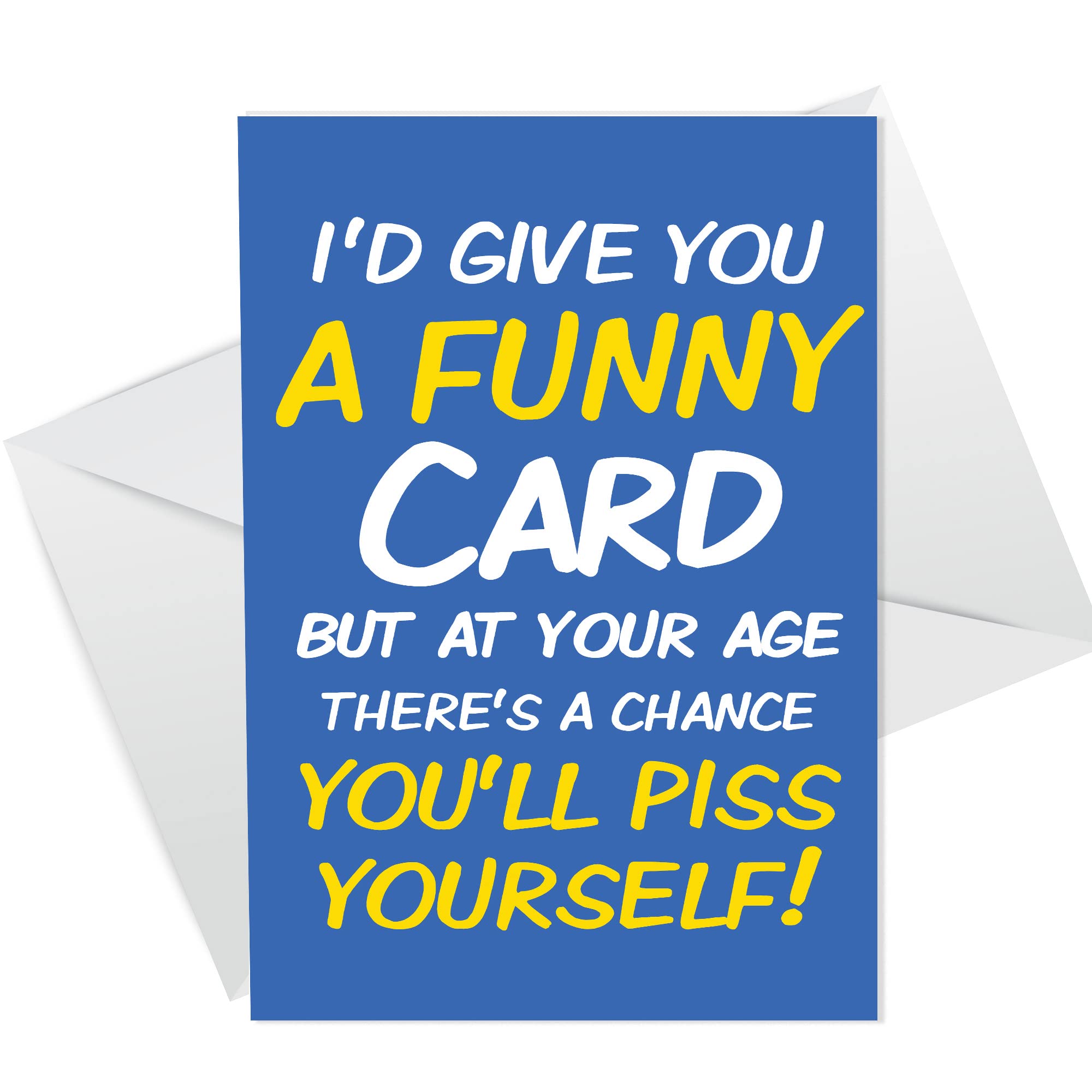 RED OCEAN Birthday Card For Mum Dad Grandad Nan Funny Humour Card Novelty Card For Him Her