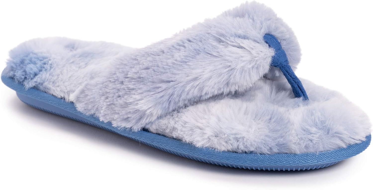 MUK LUKS Women's Thong Slipper - Cozy Comfort