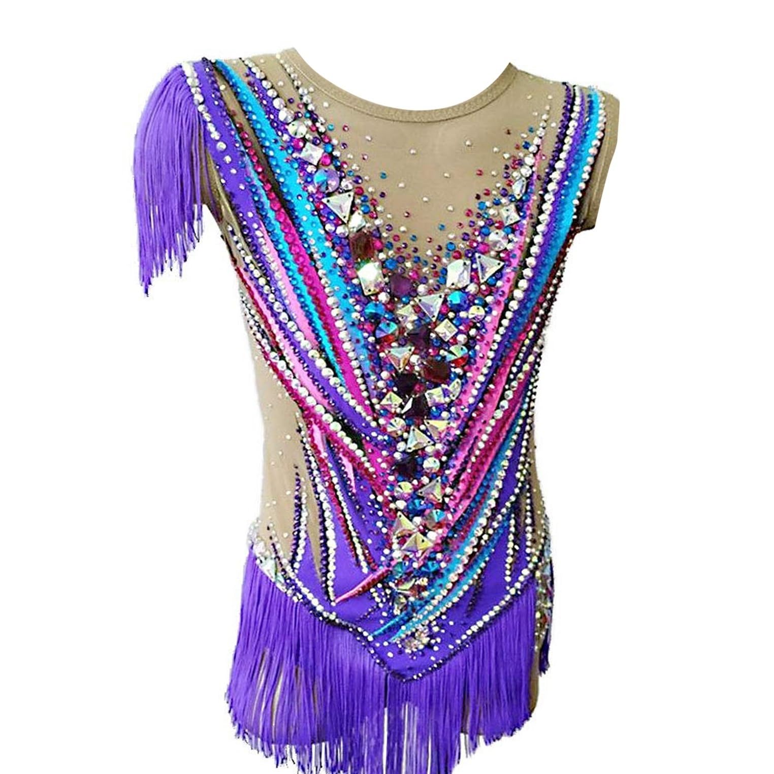 Leotardos Sin Mangas For Niña Y Mujer, Gimnasia Rítmica De Tela Suave Clásica, Ropa Deportiva Cómoda Y Transpirable