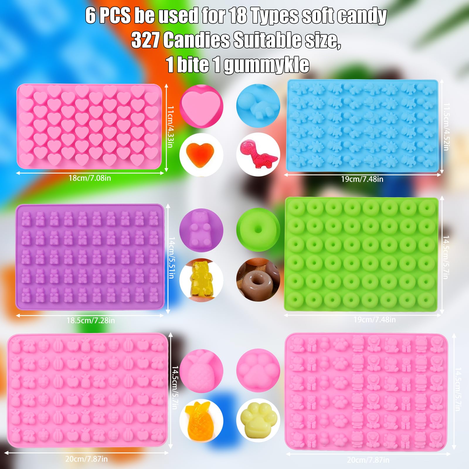 Paquete De 3 Moldes De Silicona Reutilizables Para Chocolate Con 2 Cuentagotas Moldes De Silicona Antiadherentes Mini Dinosaurios Corazones Osos 92095877