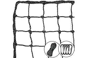 Baseball Softball Backstop Nets for Backyard, Sports Netting Barrier