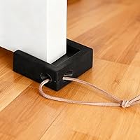 Vista 11 de Tope de puerta, bloque absorbente de golpes, cuña de tope de puerta, puerta de oficina en casa, anticolisión, antideslizante, para la mayoría