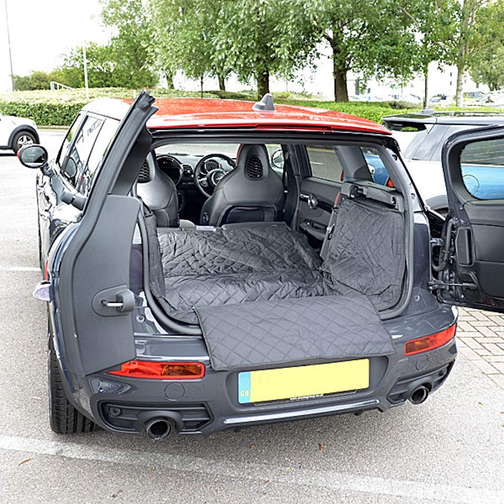 UK Custom Covers QBL278B - Tappetino trapuntato su misura, colore: Nero