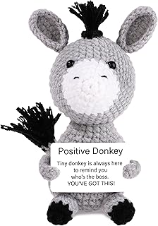 JoycuFF for Boss Women Men Funny Donkey White Elephant Thank You Bosses Gifts, Boss Lady Gift for Women Birthday Gift for Supervisor Manager, Stocking Stuffers for Bosses