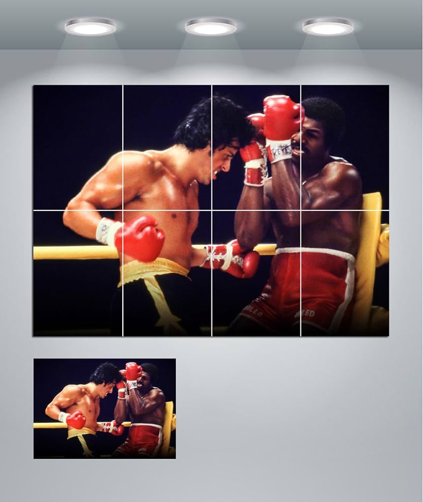 【3個】リ・アクション / ロッキーバルボア2種、アポロ・クリード1種 ムービーマニアックス/ ロッキー: ロッキー・バルボア＆アポロ