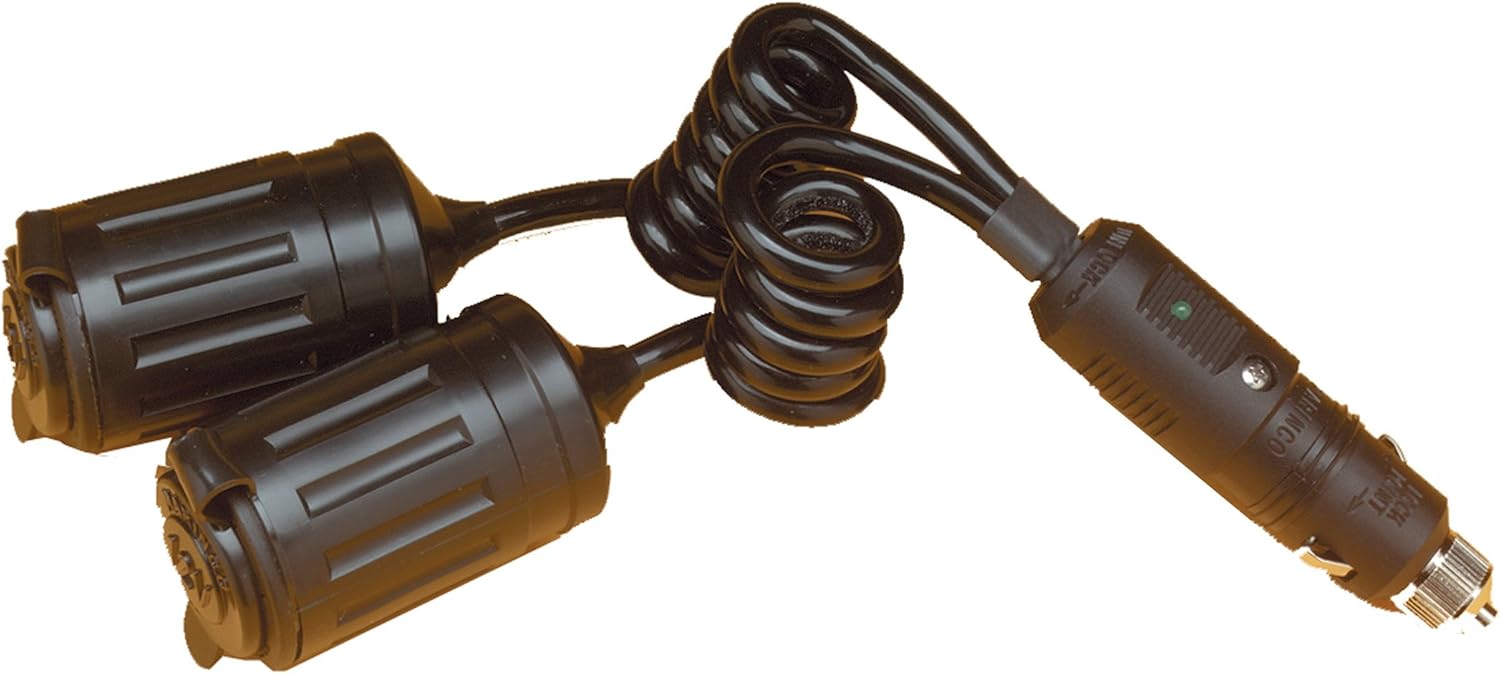Marinco 12VAD SeaLink Deluxe Marine 12Volt Dual Outlet Cord Boating Electrical