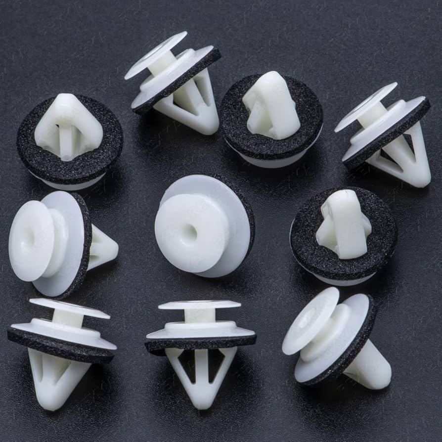 Amazon.com: Rexka 10pcs Nylon Round Head Retainer Clips