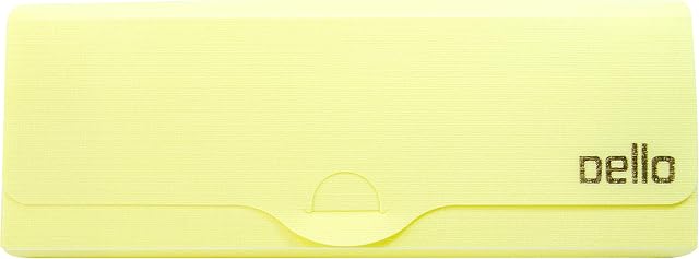 Dello 8800AP.0030, Estojo Multiuso Linho Serena, Amarelo