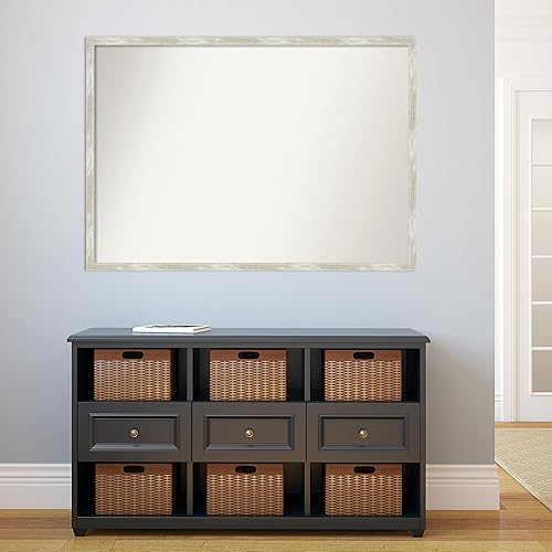 Miniatura 5 de Amanti Art Espejo personalizado, espejo de baño estrecho metálico agrietado, espejo de pared o espejo de tocador de baño sobre el fregadero (34 x 48