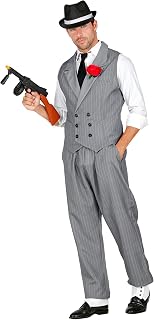 W WIDMANN MILANO Party Fashion - Gangster Kostüm 3-teilig