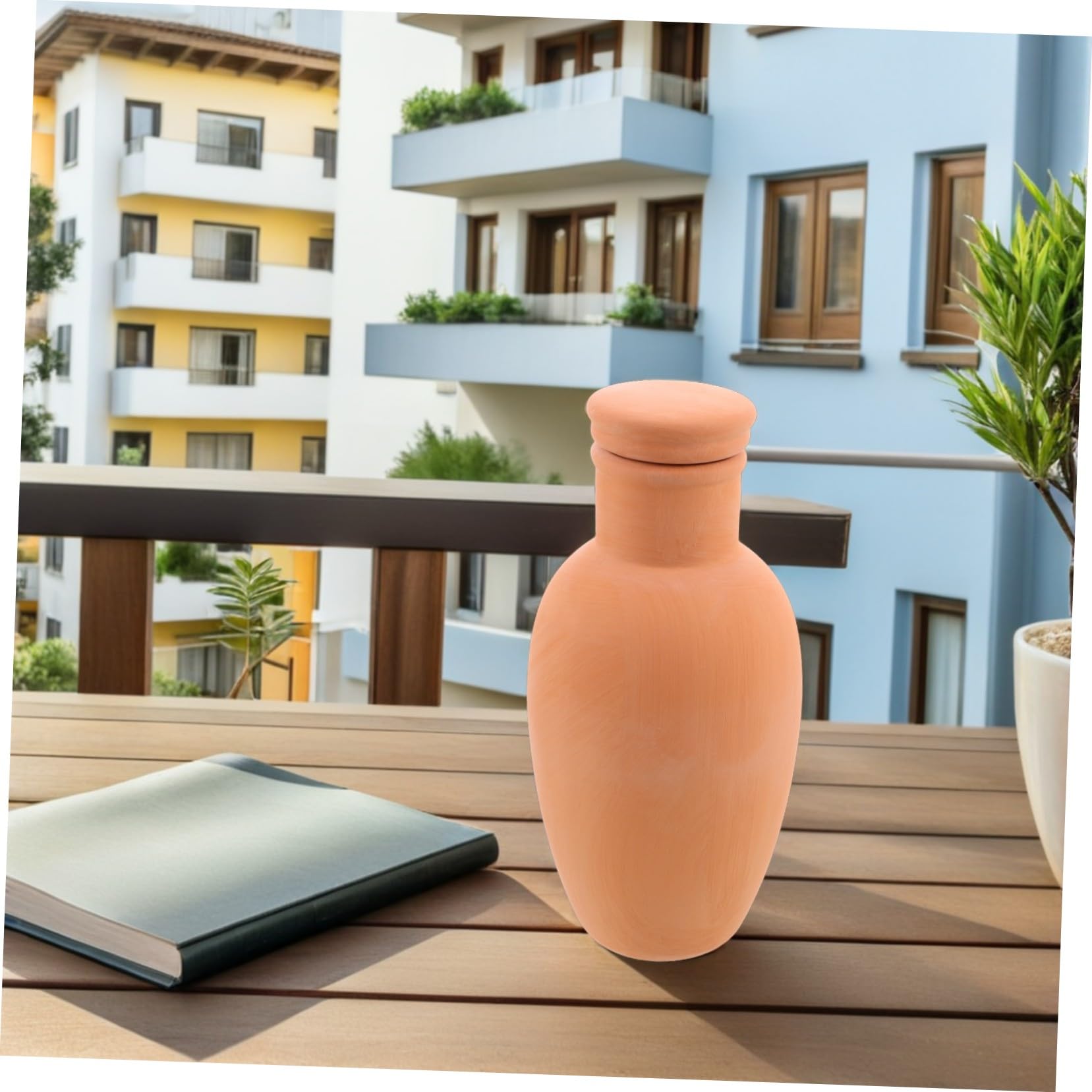 4pièces Arrosage Automatique Terre Cuite pour Plantes Intérieur Et Extérieur Dispositif Arrosage sans Effort avec Libération Précise Eau