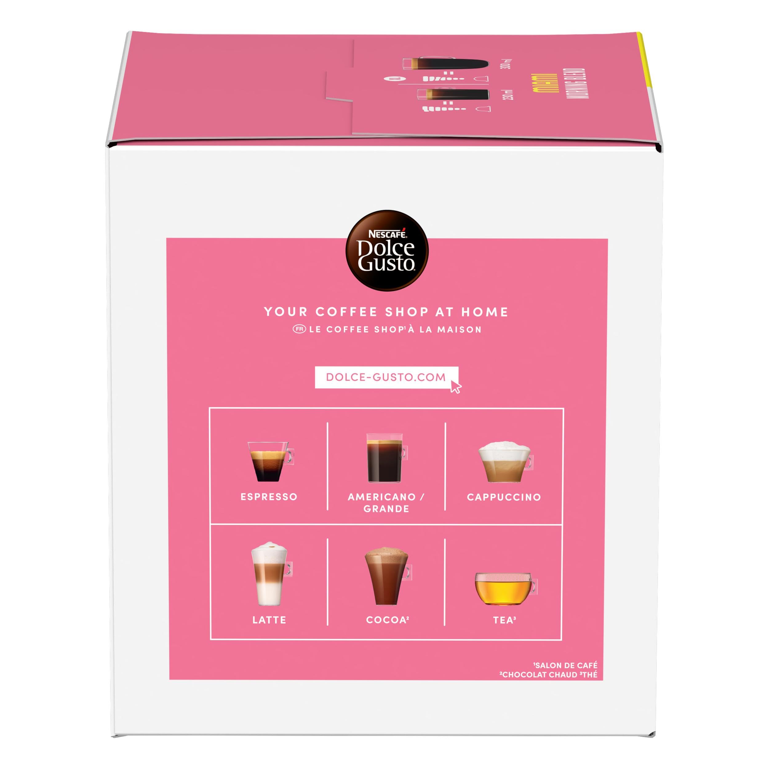 NESCAFÉ DOLCE GUSTO American Café Inspiration Miami Morning Blend kapsułki z kawą, 3 sztuki
