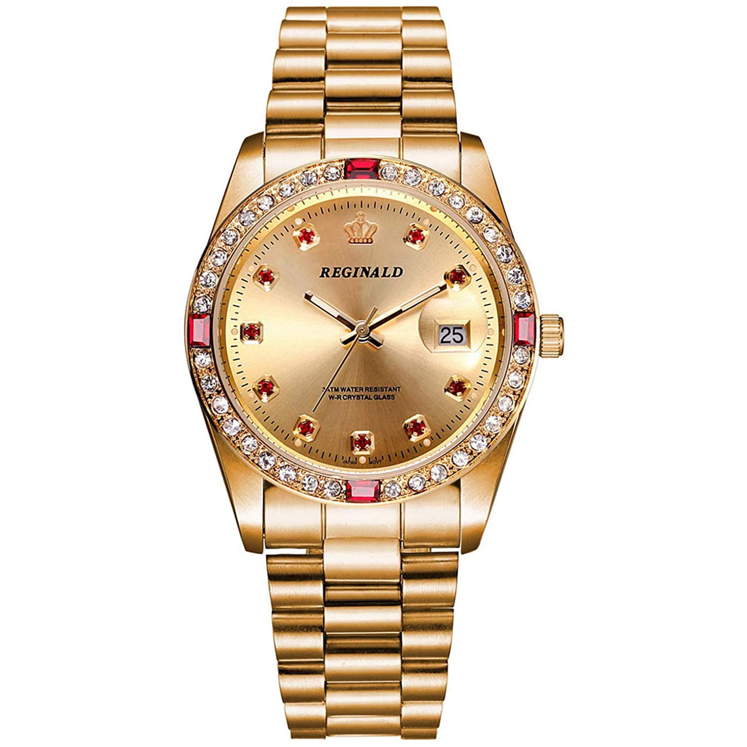 MASTOP Orologio da polso da uomo, impermeabile, sottile, orologio da uomo, quadrante in maglia 3D, orologi al quarzo, lussuoso, squisito, creativo, in acciaio inox, quadrante grande, vintage
