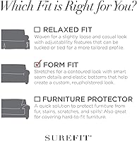 Vista 5 de Sure Fit - Funda elástica para sofá