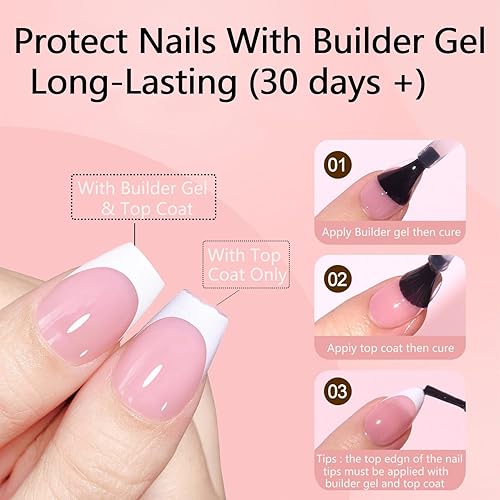 Miniatura 5 de MAGIC ARMOR Puntas de uñas de gel tipo ataúd, 120 puntas de uñas postizas de ataúd largas medio mate, uñas acrílicas transparentes en forma de