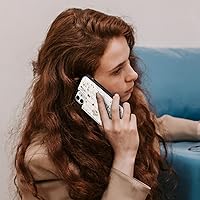 Vista 303 de UEEBAI Funda tipo cartera para iPhone 15 Pro Max con tarjetero, cubierta de cuero PU con soporte, bloqueo RFID, doble cierre magnético, relieve