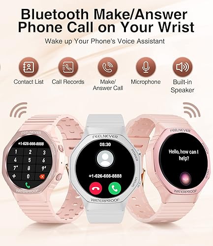 Miniatura 2 de LIGE Relojes inteligentes para mujer (diales y respuesta), reloj inteligente casual de 1.32 pulgadas para teléfonos Android iOS con más de 100 modos